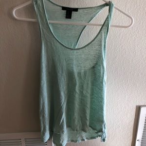 Turquoise tank top
